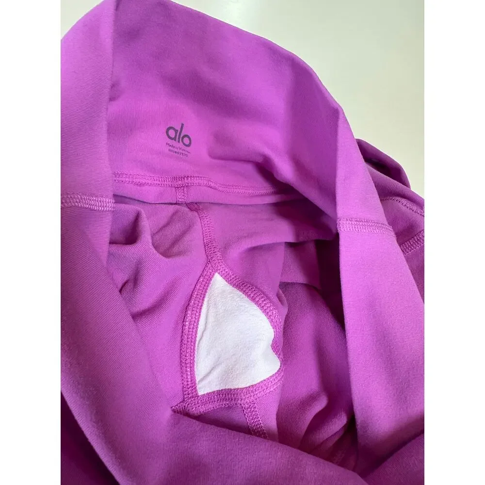 Alo Yoga Airbrush high waist leggings in Electric Violet - medium